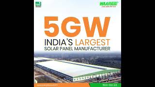 Indias Largest Solar panel Manufacturer [upl. by Oikim]