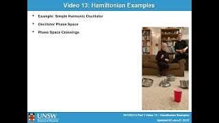 PHYS2113 2023 Video 13  Hamiltonian Mechanics Example [upl. by Yrral682]