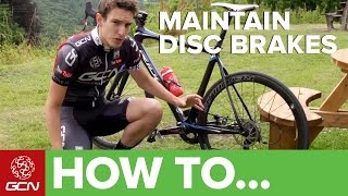 How To Maintain Disc Brakes – 5 Pro Tips For Your Road Bike Disc Brakes [upl. by Marya]