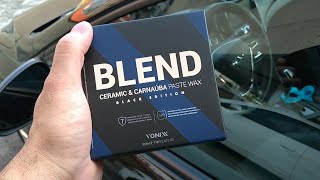 Cera Blend Black Edition Com Sílica Vonixx  Para Carros de Cor Escura [upl. by Ateuqahs]