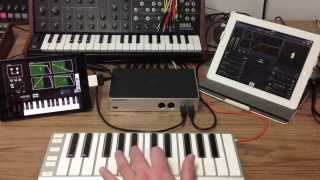 iConnectMIDI4 Audio Routing via iConfig [upl. by Ahsiloc]
