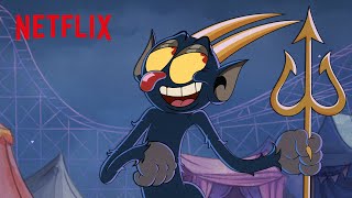 The Devil Being Iconic for 9 Minutes  The Cuphead Show  Netflix Anime [upl. by Gillie]