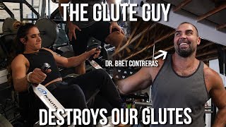 The Glute Guy Destroys Our Glutes  Ft Bret Contreras [upl. by Ecnerwaled]