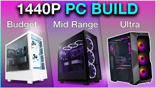 TOP 3 Best 1440p Gaming PC Build For ALL BUDGETS [upl. by Berenice]