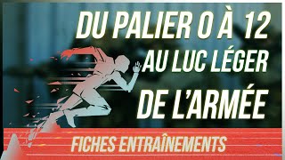 DU PALIER 0 A 12 AU TEST DU LUC LÉGER DE LARMÉE  ENTRAINEMENTS [upl. by Ensign]