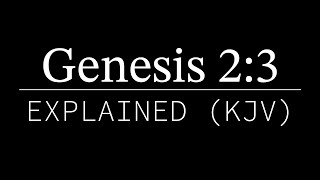 Genesis 23 Explained  KJV Bible [upl. by Nilram]