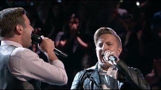 The Voice Battles Performance  Billy Gilman vs Andrew DeMuro quotMan in the Mirrorquot HD S11 2016 [upl. by Santa]