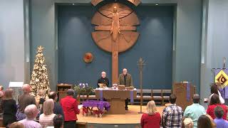 Advent 1  Hanging of the Greens 1232023 Advent Lutheran Church Charlotte NC [upl. by Irep671]