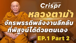 หลวงตาม้า จักรพรรดิ พลังงานลึกลับที่พิสูจน์ได้ด้วยตนเอง EP1 Part2  Crispr Transformation Academy [upl. by Nod38]