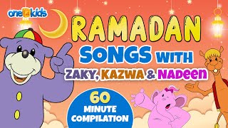 RAMADAN SONGS WITH ZAKY KAZWA amp NADEEN  60 MINUTE COMPILATION [upl. by Eatnoj]