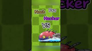 PVZ Fusion  Noob vs Pro vs Hacker  SharkMarine pvz memes shorts [upl. by Valencia32]