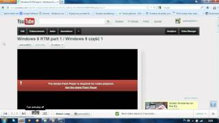 How to fix problem with playing adobe flash player movies on youtube [upl. by Leugar]