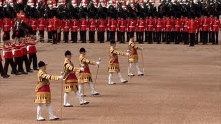 Trooping the colour 2012 Les Huguenots [upl. by Niveb172]