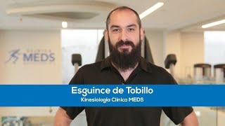 ¿Qué hacer frente a un esguince de tobillo  TIPS KINESIOLOGÍA MEDS [upl. by Drain]