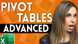 Advanced Pivot Table Techniques to achieve more in Excel [upl. by Etnemelc]