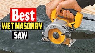 ✅ Top 10 Best Wet Masonry Saw For 2024 [upl. by Allison]