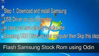 How to Samsung Galaxy Tab 7 7 GT P6800 Firmware Update Fix ROM [upl. by Stanwin859]