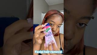 Facial hair removal hairremovalmethods shorts viralshort facialhairremovalforwomen waxing ￼￼ [upl. by Dorothea]