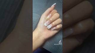 Coquette Medium Square Nails [upl. by Annaej]