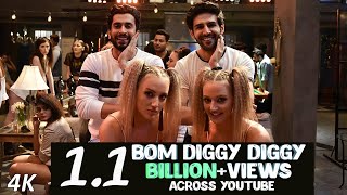 Bom Diggy Diggy Full Lyrics  Zack Knight  Jasmin Walia  Sonu Ke Titu Ki Sweety LYRIC VIDEO [upl. by Ilan546]