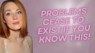 Problems Cease To Exist If You Know THIS [upl. by Nomahs]