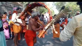 Palani temple kavadi🛕Girivalam walk 😍🙏 [upl. by Aydni]