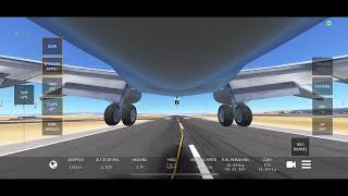 Boeing 737 Air Force One Landing Rate 110 boeing737 boeing airplane landing landinggear fyp [upl. by Leor]