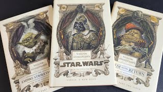 William Shakespeares STAR WARS Trilogy by Ian Doescher  Book Review  Unintentional ASMR [upl. by Leverick514]