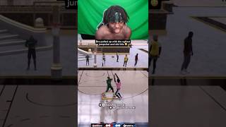 Bro was Flabbergasted on NBA2K25 😂shorts 2k25 nba2k25 [upl. by Kendricks]