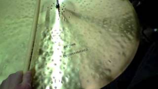 SOLD  Zildjian K Constantinople 22quot Thin Overhammered Ride Cymbal  2195 grams [upl. by Leinehtan]