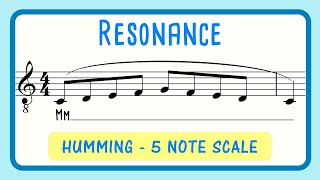 Humming Vocal Warm Up  Improve Pitch and Resonance  Male Voice [upl. by Niaz904]