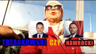 Nawrocki czy Trzaskowski  Sonda uliczna [upl. by Nileek]