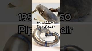 1995 kx250 Pipe Repair [upl. by Ssac]