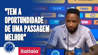 RAFA SILVA CELEBRA RETORNO AO CRUZEIRO E COMENTA DISPUTA PELA TITULARIDADE NO CRUZEIRO [upl. by Vacuva804]