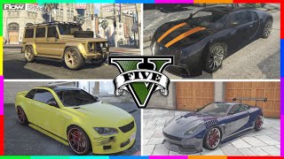 UBICACIONES de Coches de LUJO en GTA 5 Modo Historia Como Tener Autos de LUJO GRATIS en GTA V [upl. by Chance164]