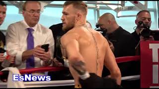 Conor McGregor vs Nate Diaz 3 Who You Got esnews boxing [upl. by Solram]