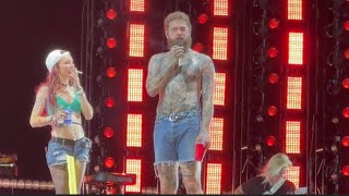 Post Malone Performs ‘Stay’ with Fans Live During Lovin’ Life Music Festival 2024 [upl. by Anoif]