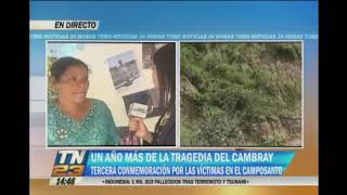 Recordamos a la víctimas de la tragedia del Cambray [upl. by Eentruok]