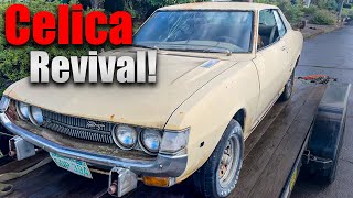 1974 Toyota Celica Surviver Saved From a Junkyard [upl. by Kcirdahc]