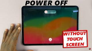 How To Turn OFF iPad Without Touch Screen [upl. by Sandor]