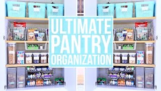 EASY Pantry Organization How to Organize Your Pantry [upl. by Lamaaj]