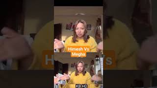 Himesh amp Megha fight himesh megha [upl. by Ahsekahs68]