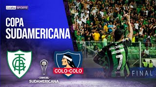 América MG BRA vs ColoColo CHI  SUDAMERICANA HIGHLIGHTS  07182023  beIN SPORTS USA [upl. by Nashom]