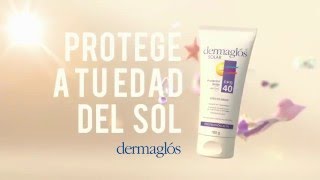 Dermaglós  Protector Solar FPS 40  efecto seco [upl. by Bobseine]