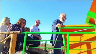 Lariano  Inaugurata la Big Bench per tutti [upl. by Sisson]