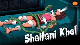 Shaitani Khel Horror Story  Scary Pumpkin  Hindi Horror Stories  Animated Stories [upl. by Marilyn]