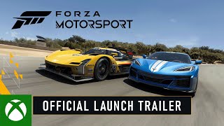 Forza Motorsport  Official Launch Trailer [upl. by Birck]