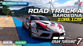 Gran Turismo 7  Sardegna  Road Track A  Track Guide [upl. by Ten]