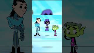 Aqualad Vs Beastboy Who Will Win Ravens Heart shorts teentitansgo [upl. by Jaella]