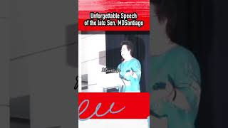 UNFORGETTABLE speech of miriam One of d best if not d BEST senator in Ph trending viralvideo [upl. by Aip]